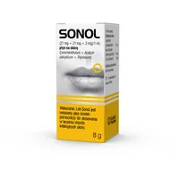 Sonol, (21 mg + 21 mg + 2 mg)/1 ml, płyn na skórę, 8g