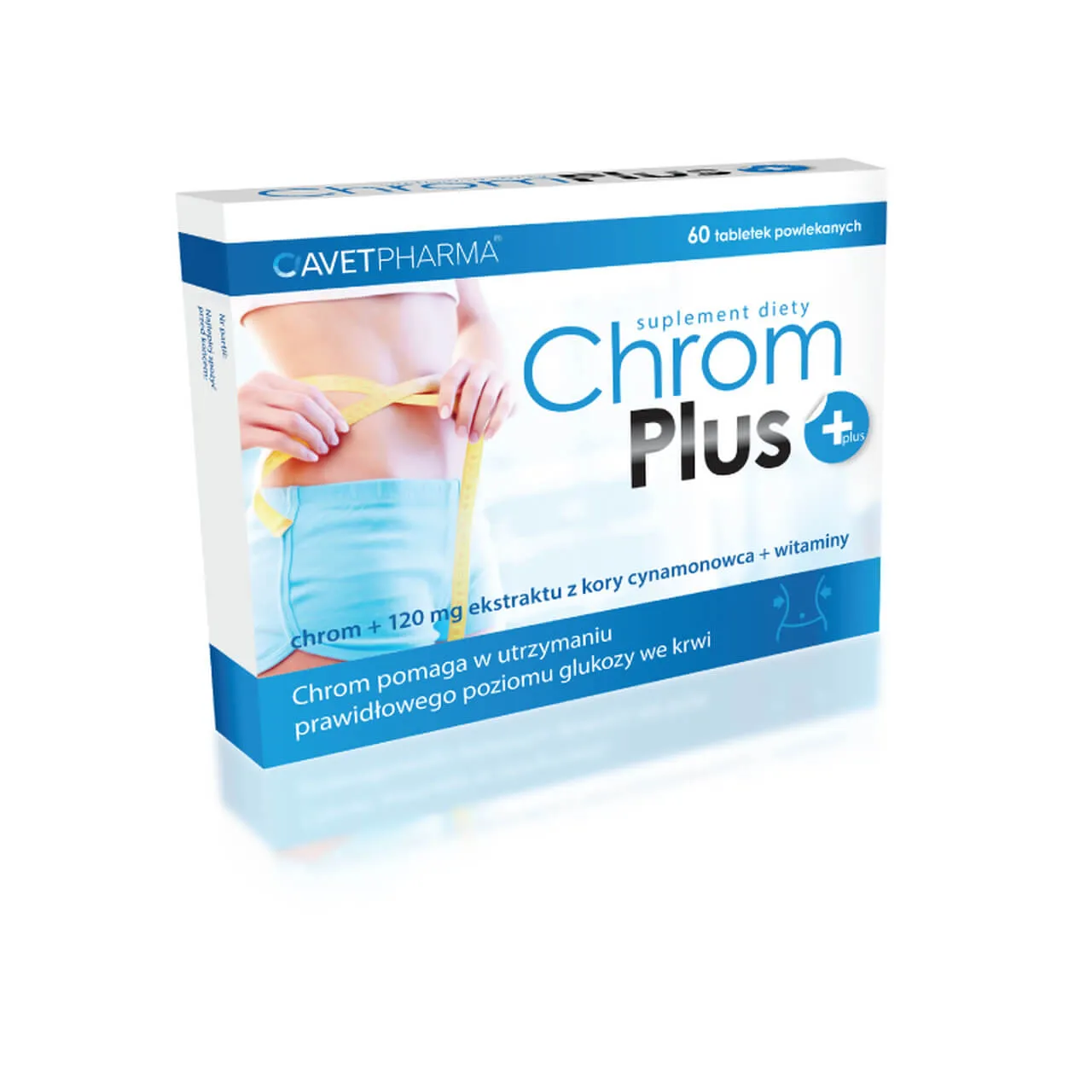 Chrom Plus, suplement diety, 60 tabletek