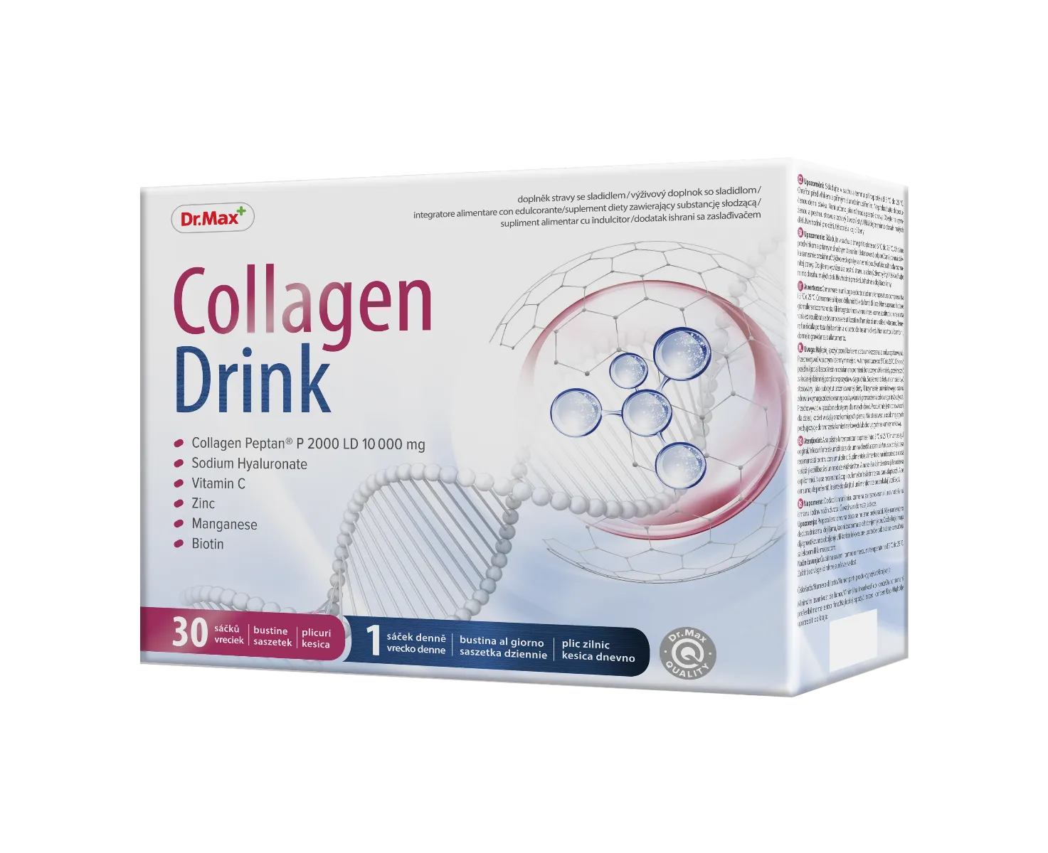 Collagen Drink Dr.Max, suplement diety, 30 saszetek 