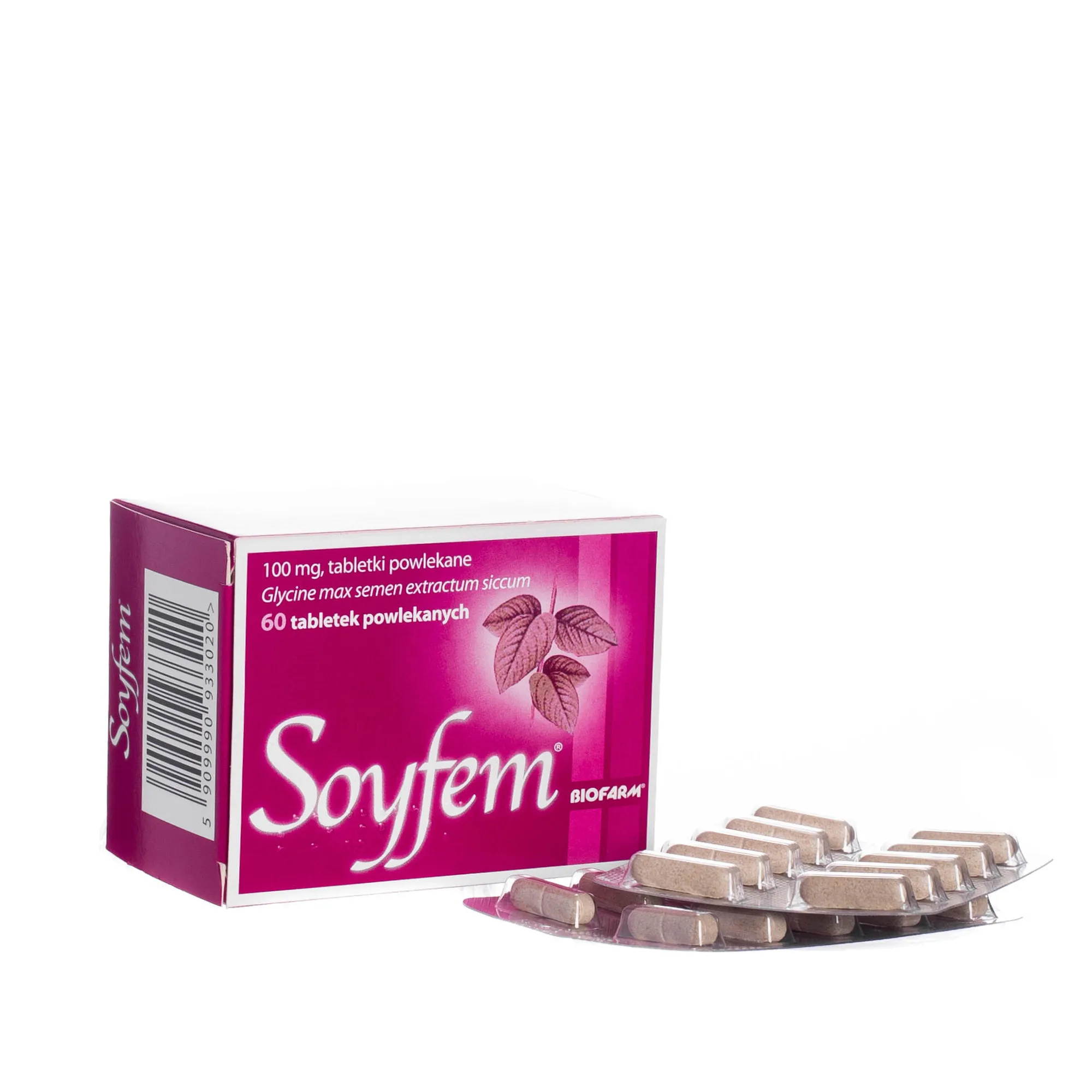 Soyfem, 100 mg, 60 tabletek powlekanych