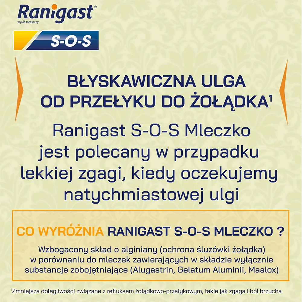 Ranigast S-O-S zawiesina doustna, 200 ml
