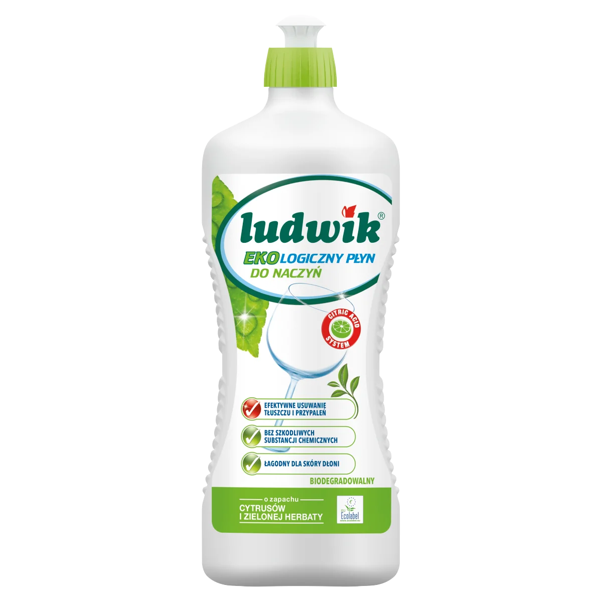 Ludwik ekologiczny płyn do mycia naczyń, 900 ml