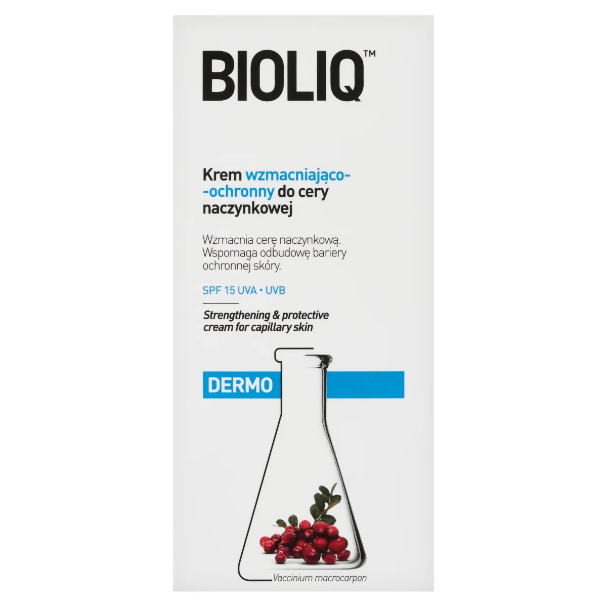 Bioliq Dermo krem wzmacniająco-ochronny do cery naczynkowej, 30 ml