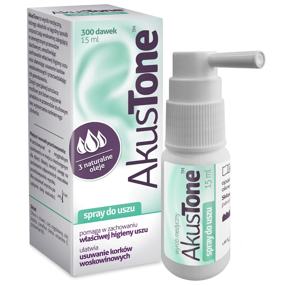 AkusTone spray do uszu 15 ml