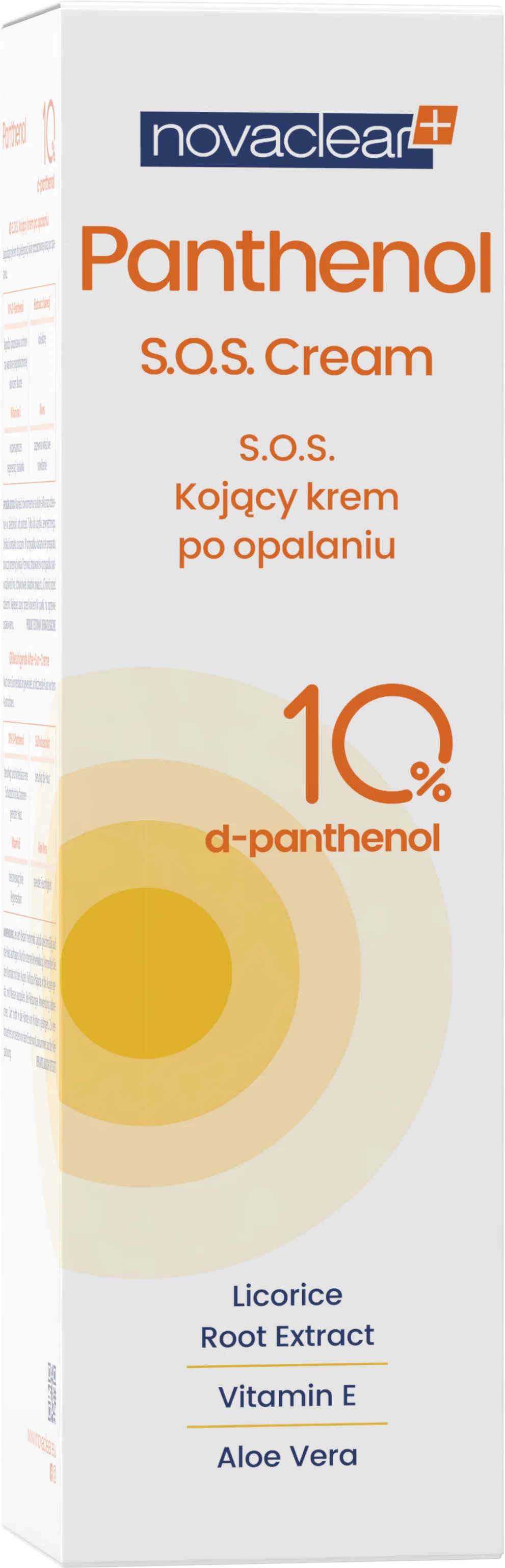 Novaclear Panthenol S.O.S. krem kojący po opalaniu, 50 ml