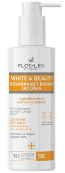 Floslek WHITE & BEAUTY rozjaśniający balsam do ciała Floslek WHITE & BEAUTY rozjaśniający balsam do ciała