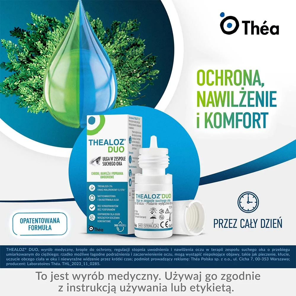 Thealoz Duo krople do oczu, 10 ml