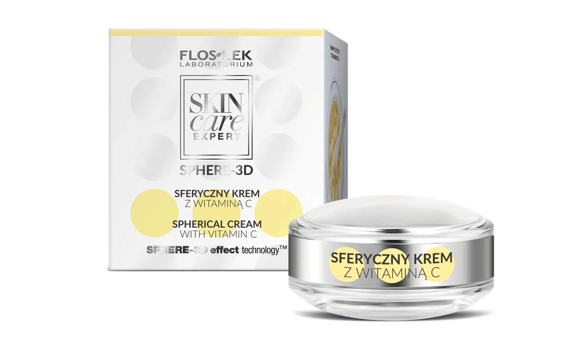 Flos-Lek Skin Care Expert Sphere 3D, sferyczny krem z witaminą C, 11,5 g