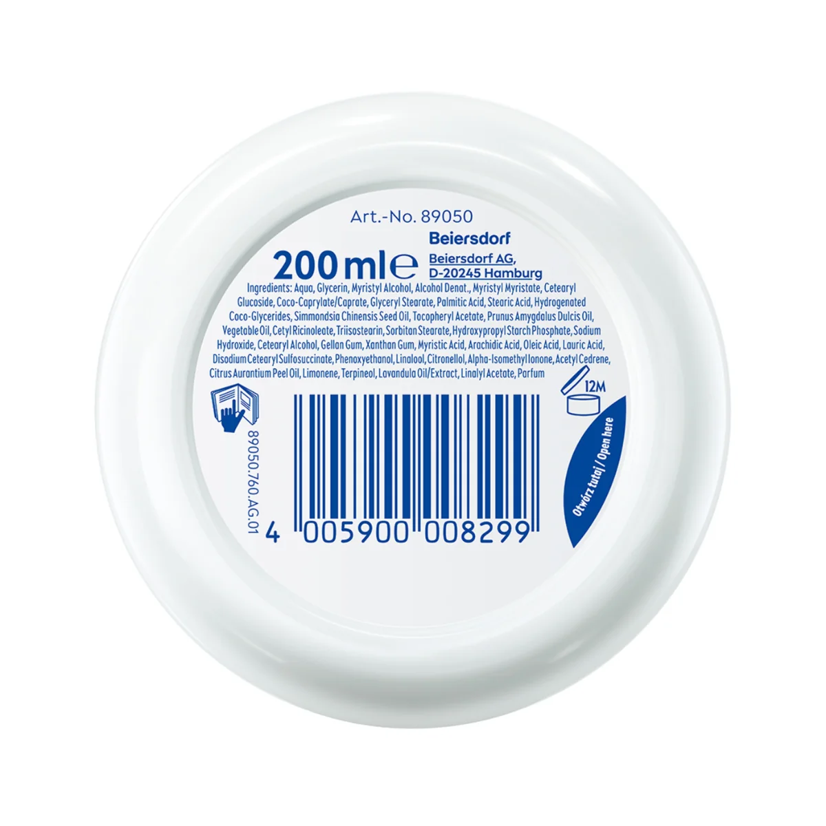 Nivea Soft krem z olejem jojoba i witaminą E, 200 ml