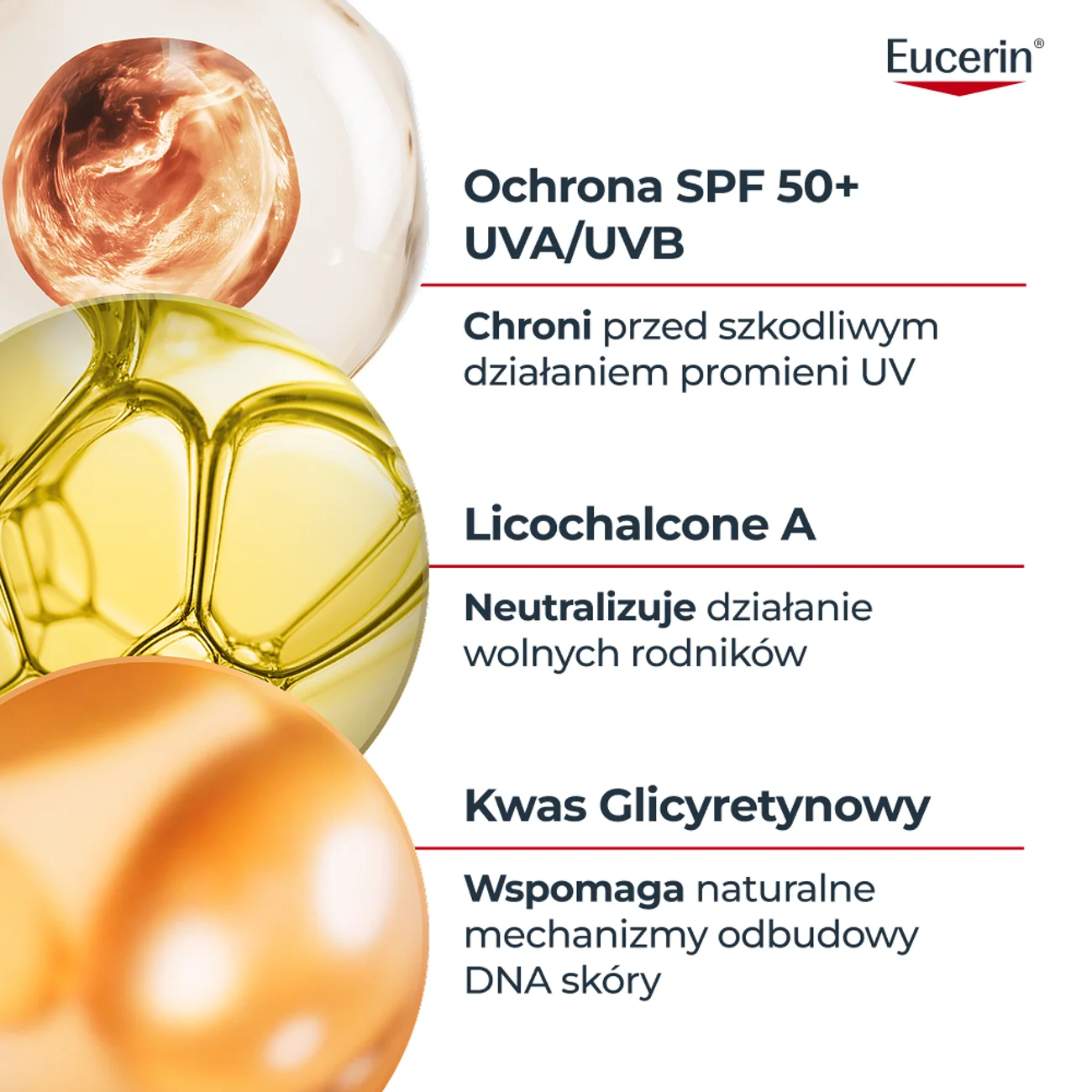 Eucerin Oil Control SPF 50 transparentny spray ochronny do ciała, 200 ml