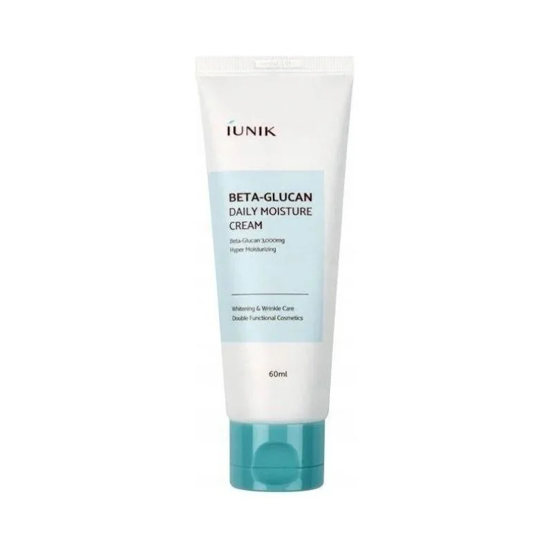 iUNIK Beta-Glucan Daily Moisture Cream nawilżający krem do twarzy z beta-glukanem, 60 ml