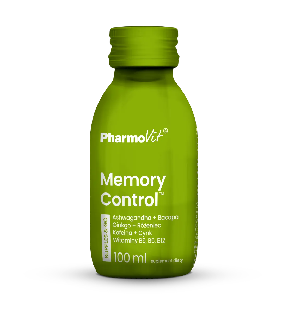 Pharmovit Memory Control Supples & Go, 100 ml