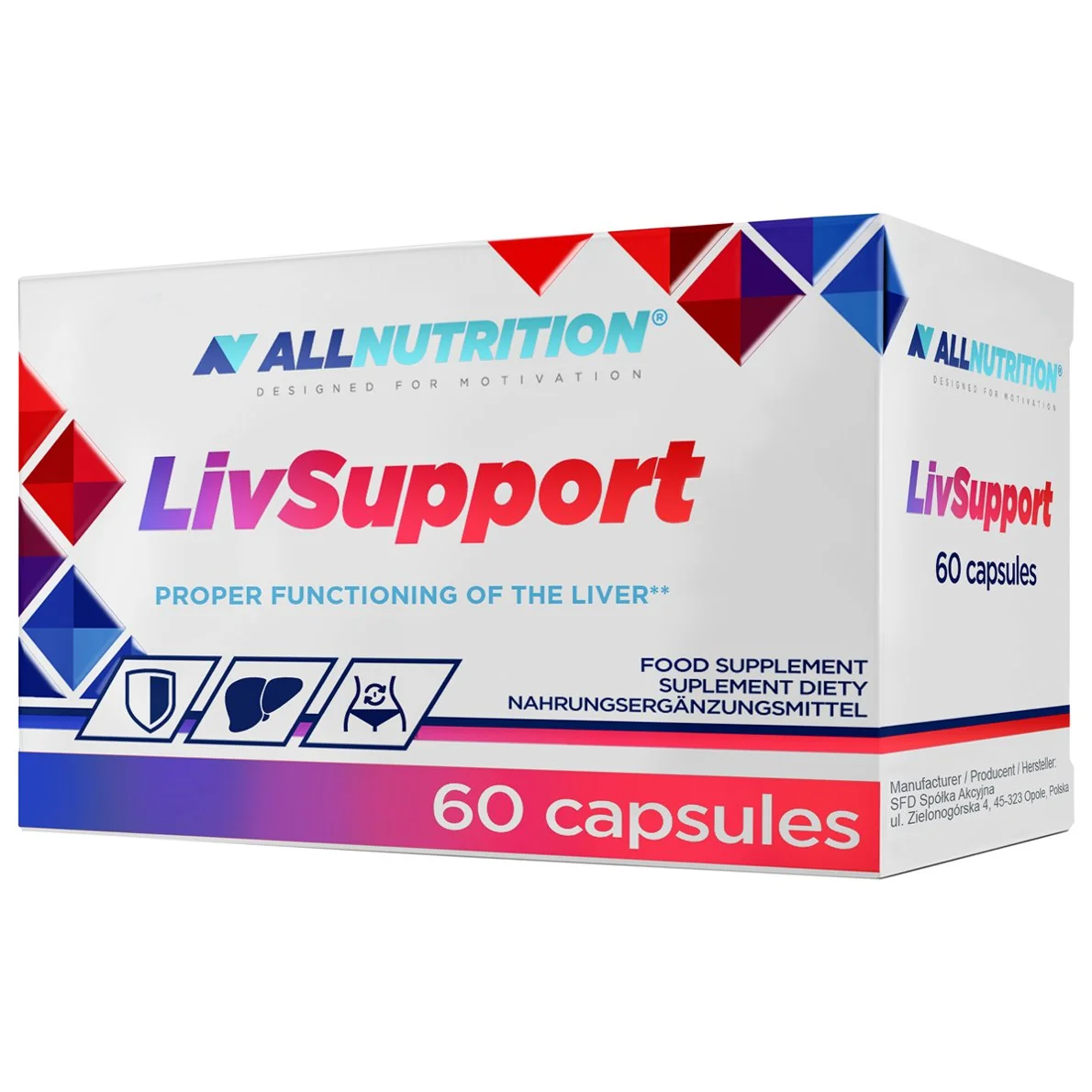 ALLNUTRITION Livsupport 60 szt.