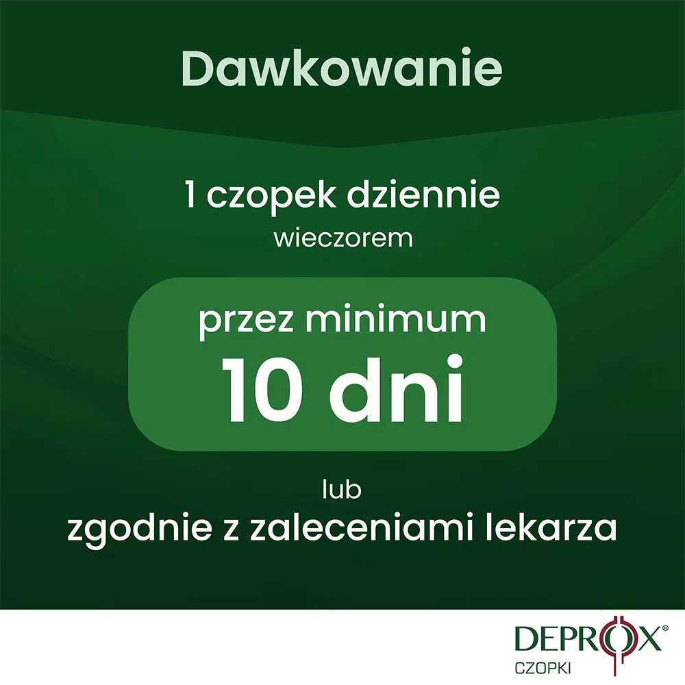 Deprox® czopki 10 sztuk