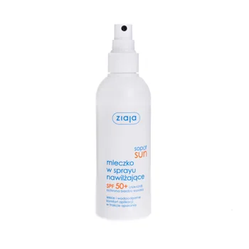 Ziaja Sopot Sun mleczko nawilżające SPF 50+, spray, 170 ml