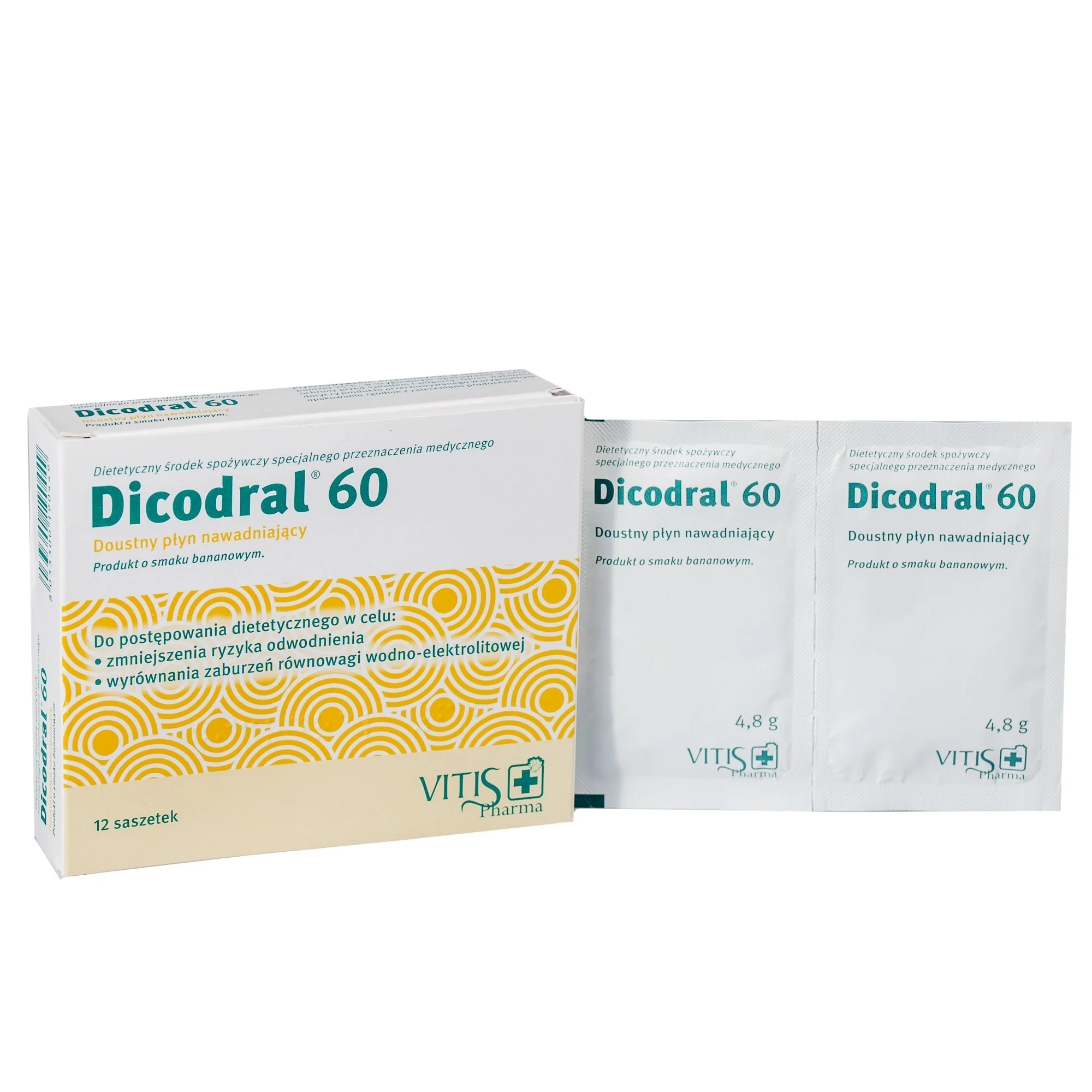 Dicodral 60, suplement diety, 12 saszetek 