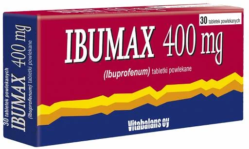 Ibumax 400 mg 30 tabletek powlekanych