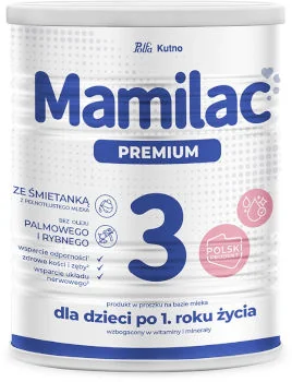 Mamilac Premium 3 mleko modyfikowane po 1. roku życia Mamilac Premium 3 mleko modyfikowane po 1. roku życia