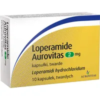 Loperamide Aurovitas, 2 mg, 10 kapsułek twardych