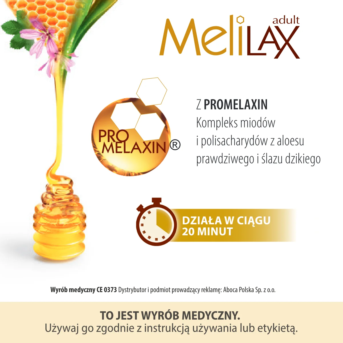 Melilax Adult mikrowlewka doodbytnicza, 6 sztuk
