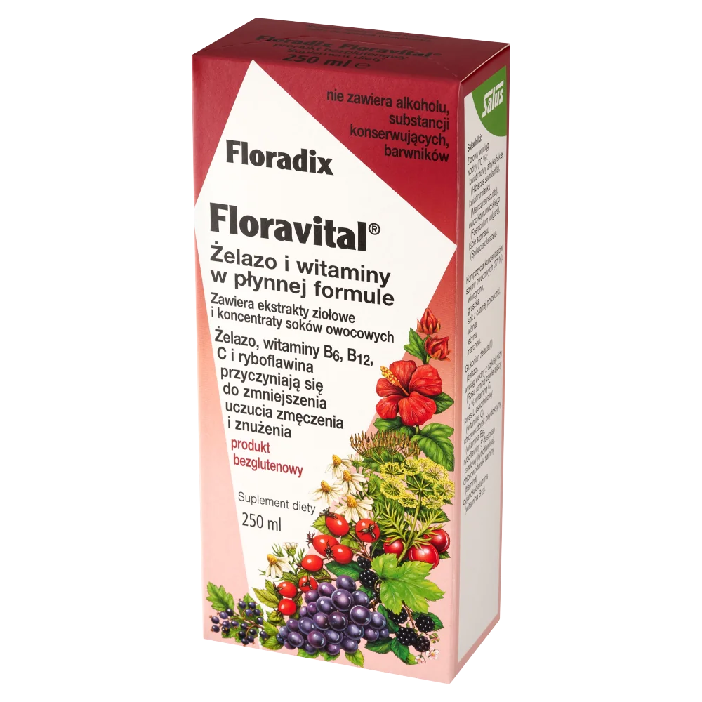 Floradix Floravital płyn, 250 ml