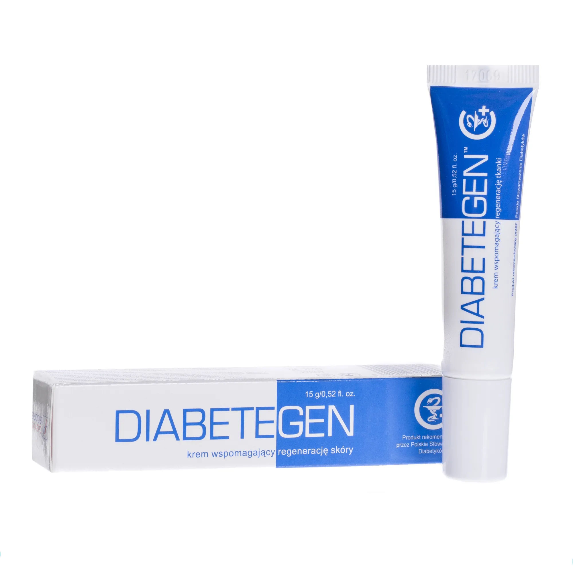 Diabetegen, krem wspomagający regenerację skóry, 15 g 