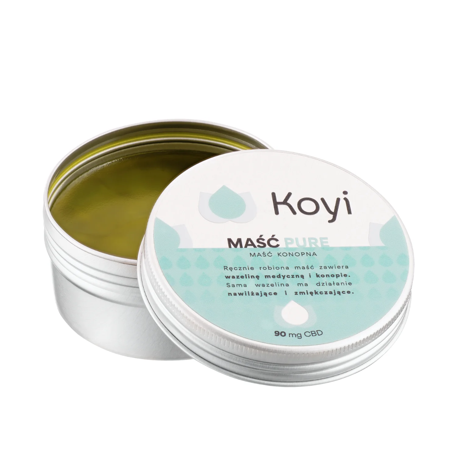 Koyi Maść konopna PURE z 90 mg CBD 80 ml