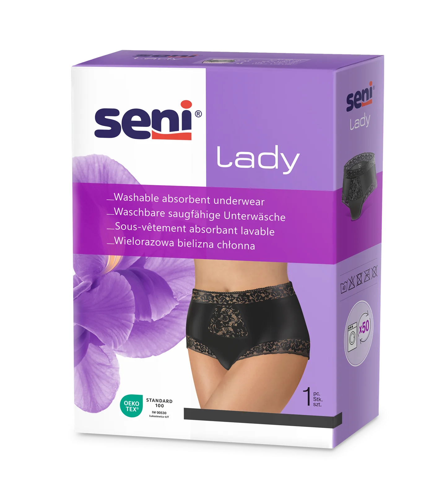 Seni Lady Black bielizna chłonna XL 1 szt.