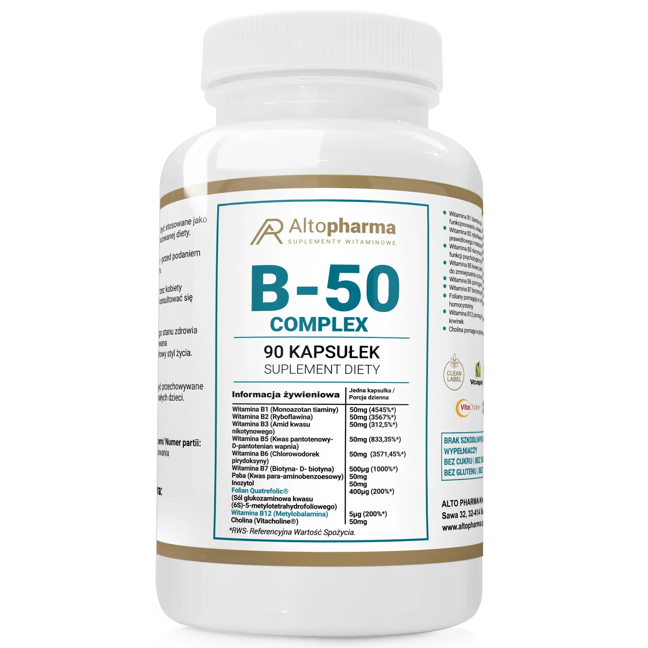 Altopharma B-50 Complex 90 kapsułek