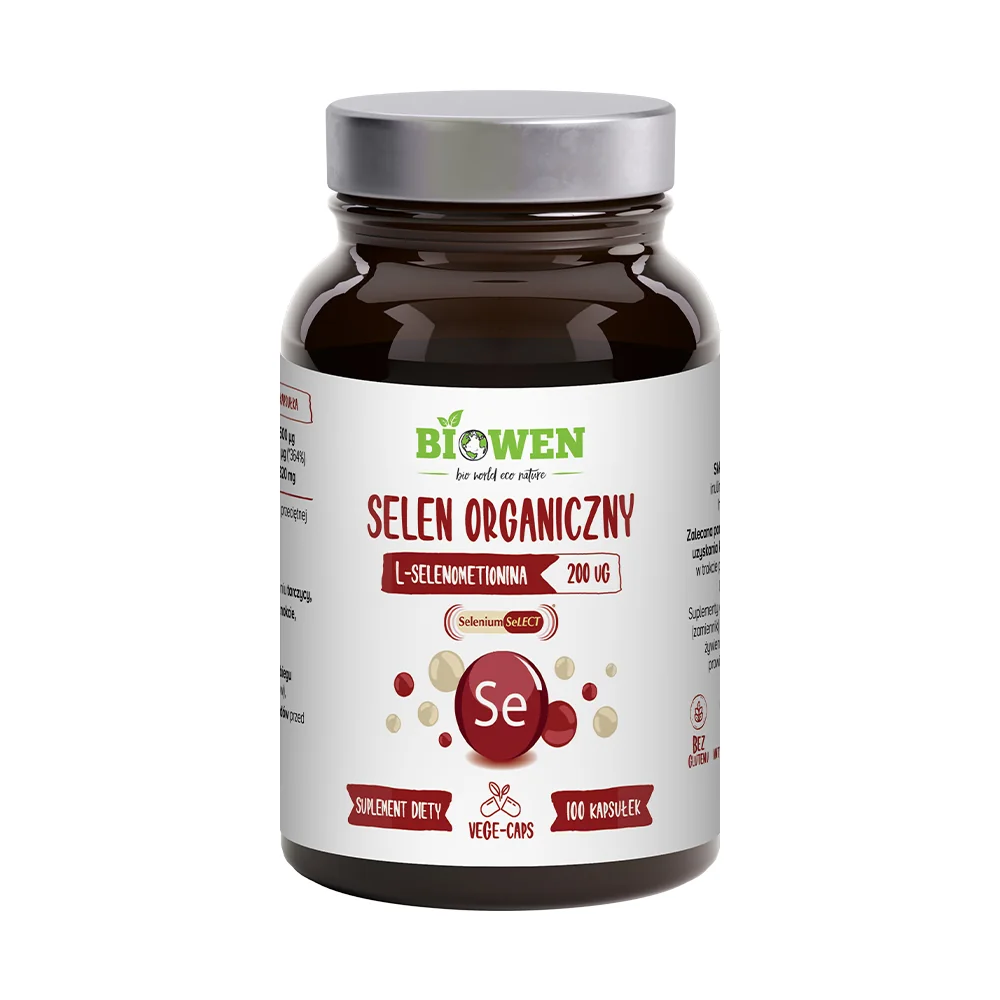 BIOWEN Selen Organiczny 100 kapsułek
