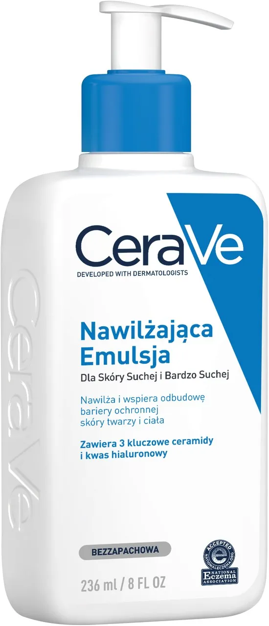 CeraVe, emulsja nawilżająca do twarzy i ciała, 236 ml 