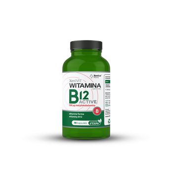 Witamina b12 active methylocobalamin, suplement diety, 500mcg, 90 kapsułek 