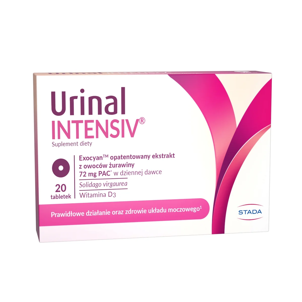 Urinal Intensiv suplement diety, 20 tabletek