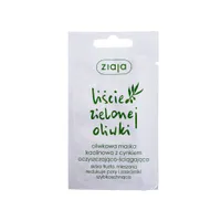 Ziaja Liście Zielonej Oliwki, oczyszczająco-ściągająca oliwkowa maska kaolinowa z cynkiem, 7 ml