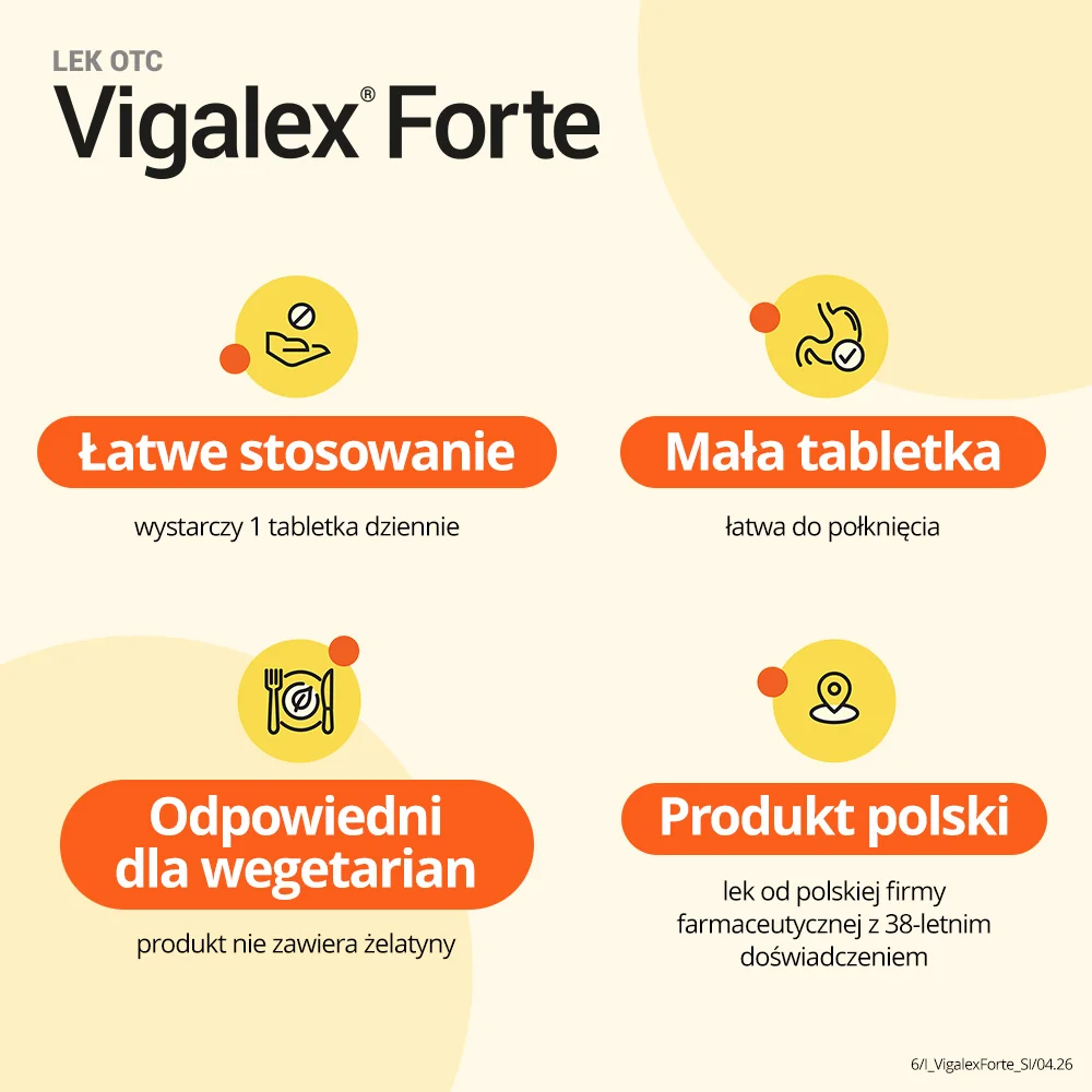 Vigalex Forte  2000 I.U. 60 tabletek