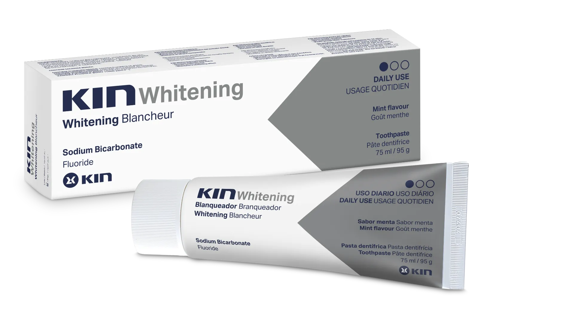 KIN Whitening pasta wybielająca do zębów, 75 ml
