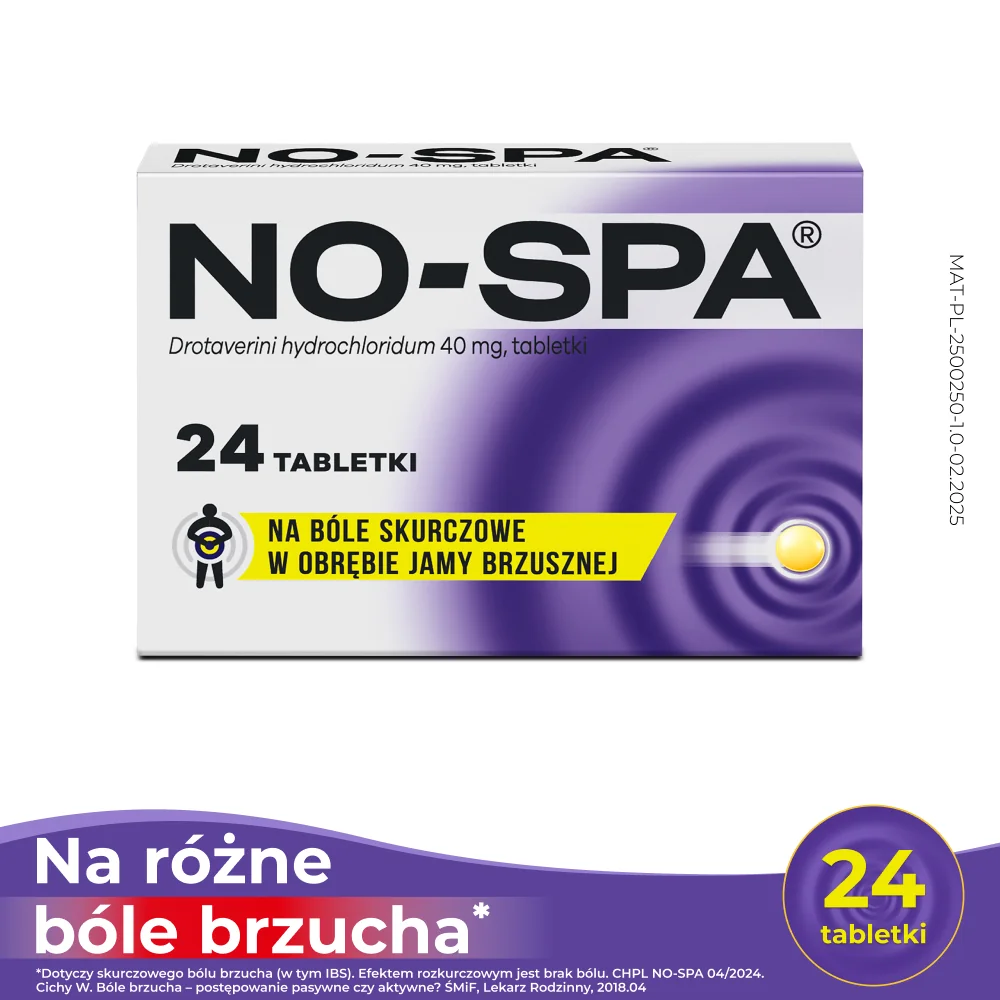 NO-SPA 40 mg, 24 tabletki