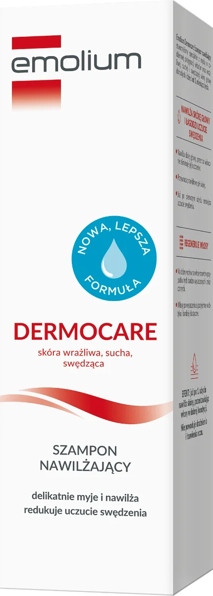 Emolium Dermocare szampon nawilżający od 1 miesiąca, 200 ml