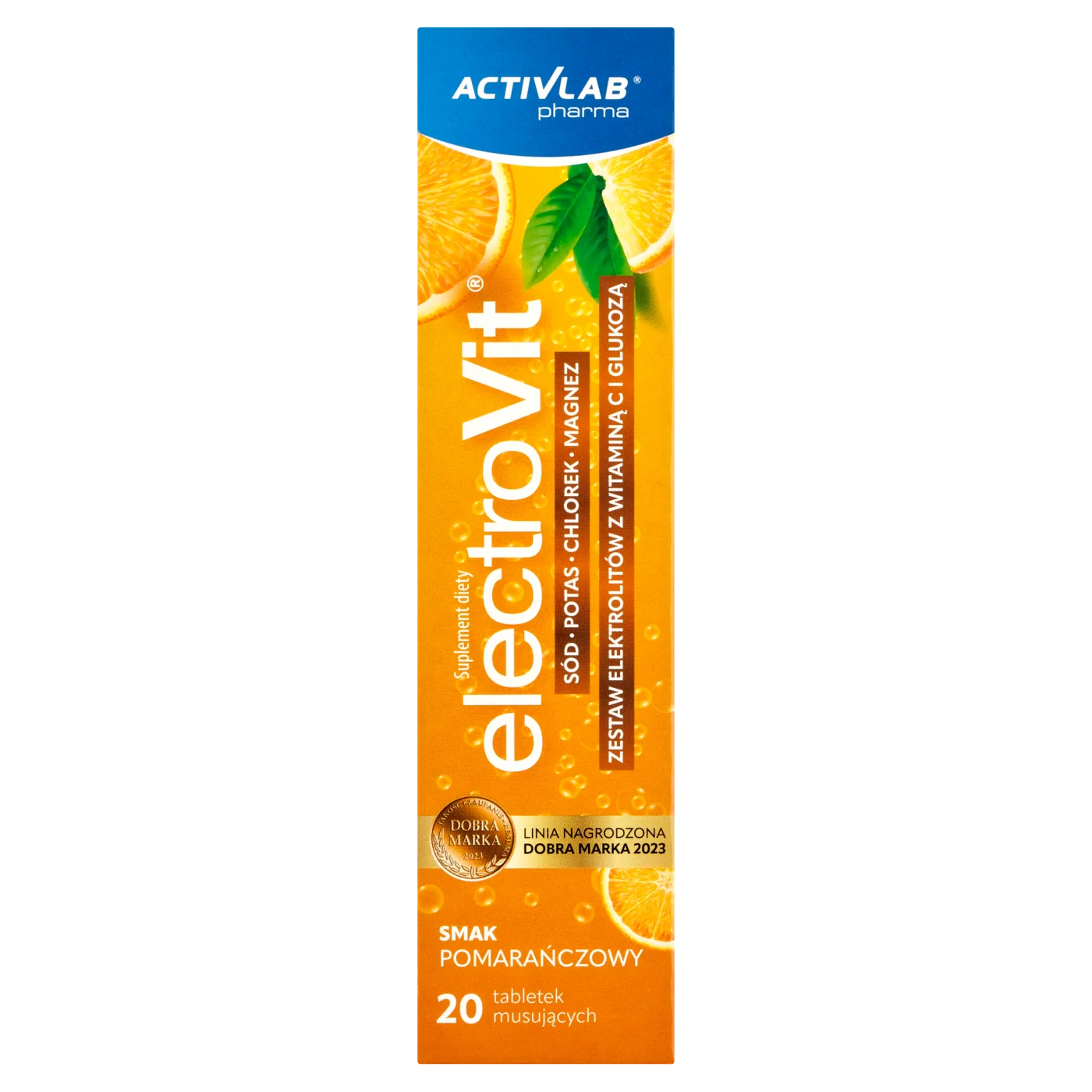 Activlab Pharma ElectroVit pomarańcza, 20 tabletek musujących