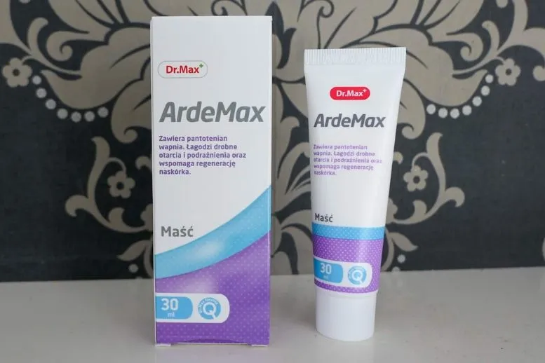 Ardemax Dr. Max − maść na wrażliwą skórę mamy i dziecka. Recenzja