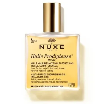 Nuxe Huille Prodigieuse, suchy olejek o wielu zastosowaniach o bogatej konsystencji