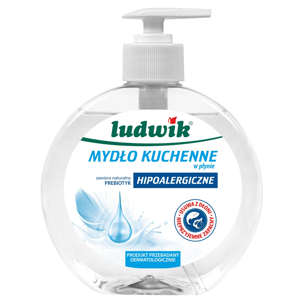 Ludwik kuchenne mydło w płynie hipoalergiczne, 380 ml