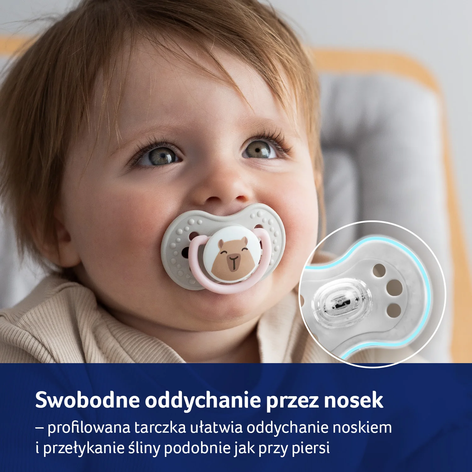 Lovi CapiChill Girl smoczek silikonowy dynamiczny 0-6 m, 2 sztuki