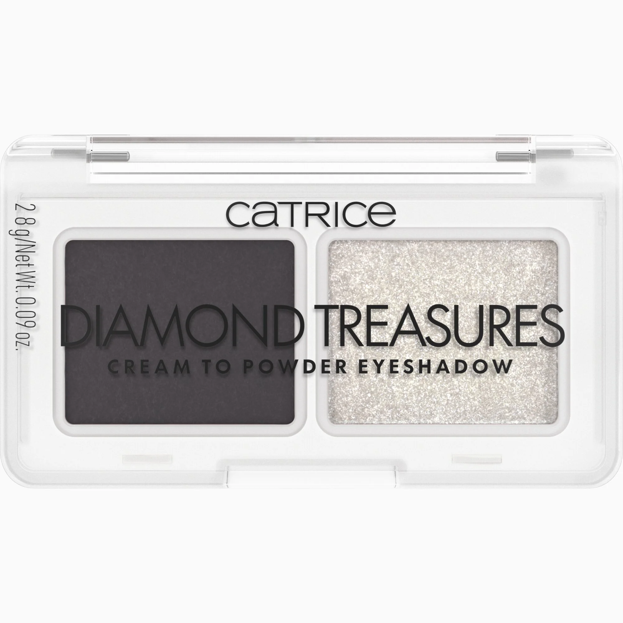 CATRICE Diamond Treasures Cream to Powder Eyeshadow cień do powiek 030 Smokey Diamond, 2,8 g