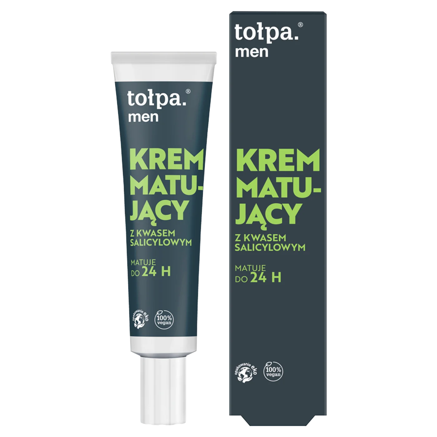 Tołpa Men krem matujący z kwasem salicylowym, 40 ml