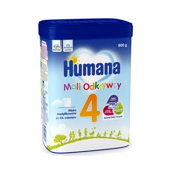 Humana 4 Junior mleko modyfikowane po 24. miesiącu, 800 g 