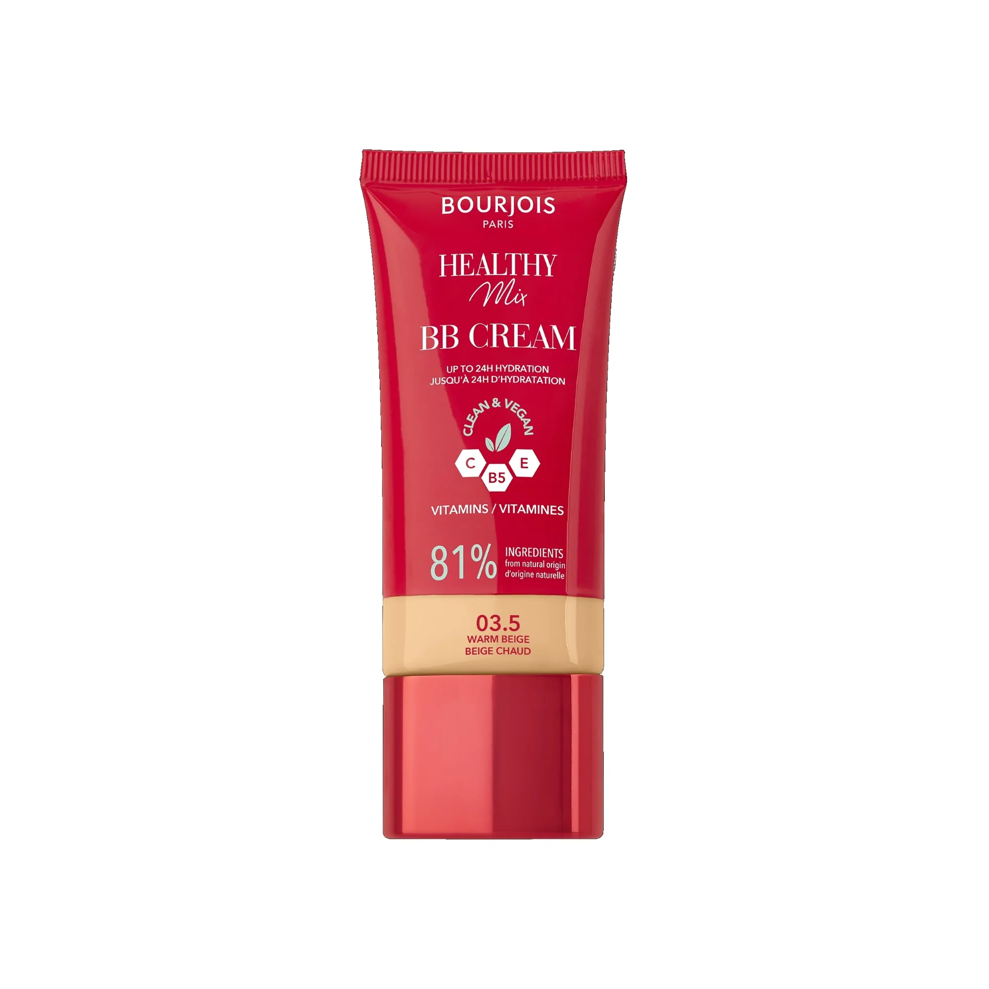 Bourjois Healthy Mix krem BB, z witaminami, 03.5 Warm Beige, 30 ml