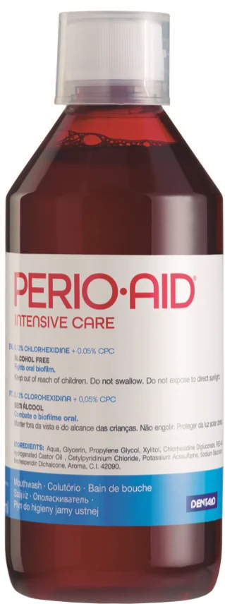 Perio Aid Intensive Care płyn do płukania jamy ustnej, 500 ml