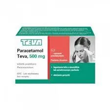 Paracetamol Teva (Omnipap), 500 mg, 24 tabletki powlekane