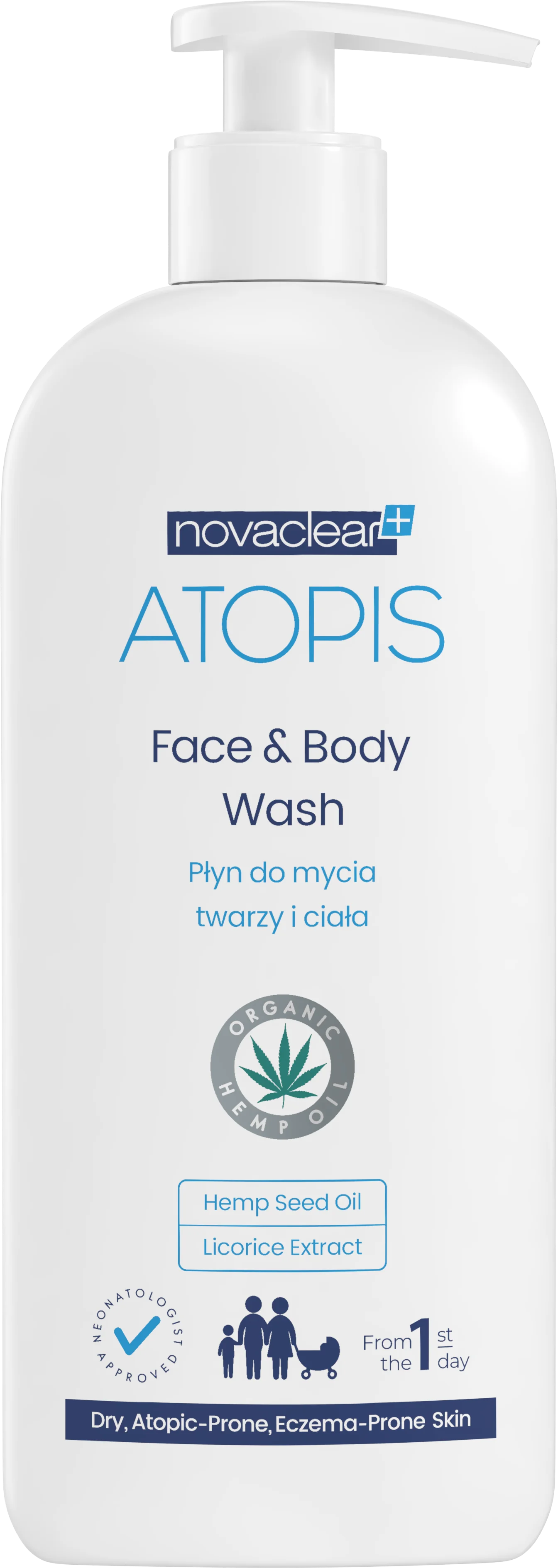 Novaclear Atopis emulsja do kąpieli, 500 ml